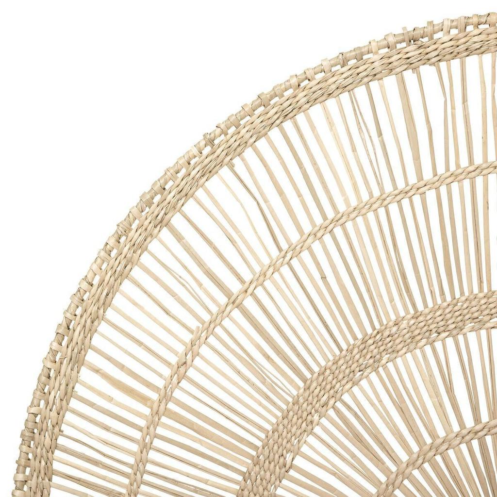 WANDDEKORATION BOHO-STIL Schilf ROHRSTOCKFÄCHER