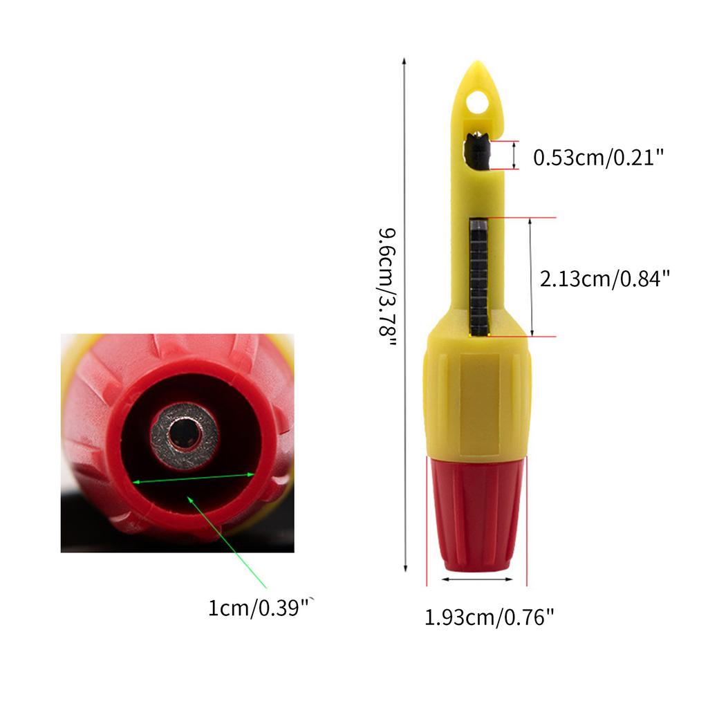 Pocket Wire Piercing Probe Insulation Piercing Clip Tool for Multimeter Voltage Voltmeter Thermometer Testing Durable