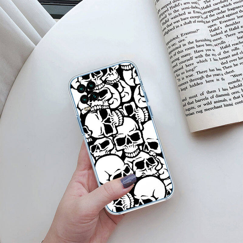 MH66 Grim Reaper Skeleton Skull Case for Motorola E7 G6 G7 G8 G9 Plus Power Play G10 G20 G04 E30 E40 E22 E20 E13 E15 G22 G23 G05 G75 G35 G55