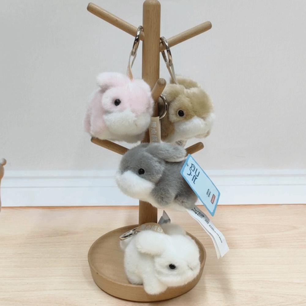 Simulation Rabbit Plush Pendants Soft Plush Rabbit Doll Pendant Hanging Ornaments