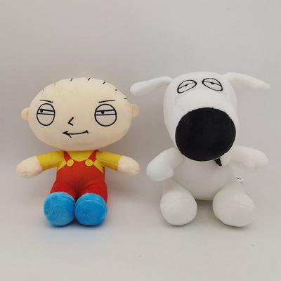 Poupée 18cm Nouveau Mignon Comics Stewie Griffin Garçon Peluche Enfants Jouets en Peluche Pour Enfants Cadeaux Anime Peluche