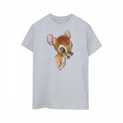 Womens/Ladies Bambi Drawing Cotton Boyfriend T-Shirt