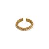 Vintage Enamel Drip Glaze Adjustable Open Ring – Women's Light Luxury Design