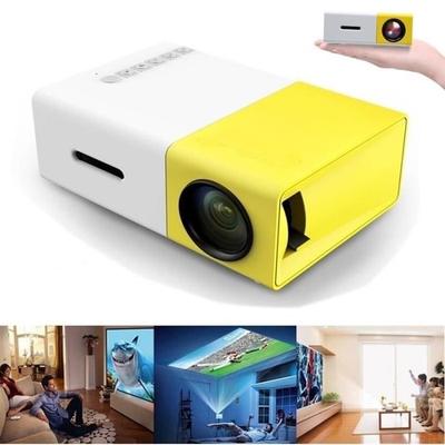 Mini-Projektor - YG300 - Full HD 1080p - LED - Gelb - Kompakt und Tragbar