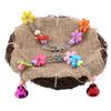 Rattan   Bird  ing   Toy with  s Bird Swing Standing Perch Toy Cage Hammock(S)