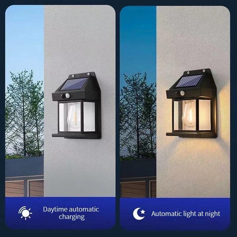 Solar Outdoor Light Garden Sunlight Wall Lamp Home Villa Balcony Wall Light Terrace Decorative Atmosphere Lights Energy