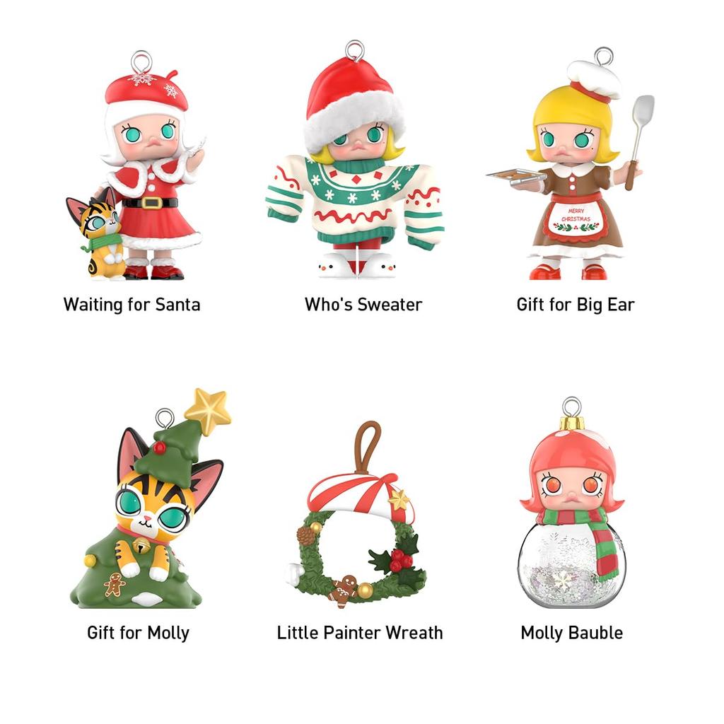 POP MART MOLLY Castle Miracle Box Series Set