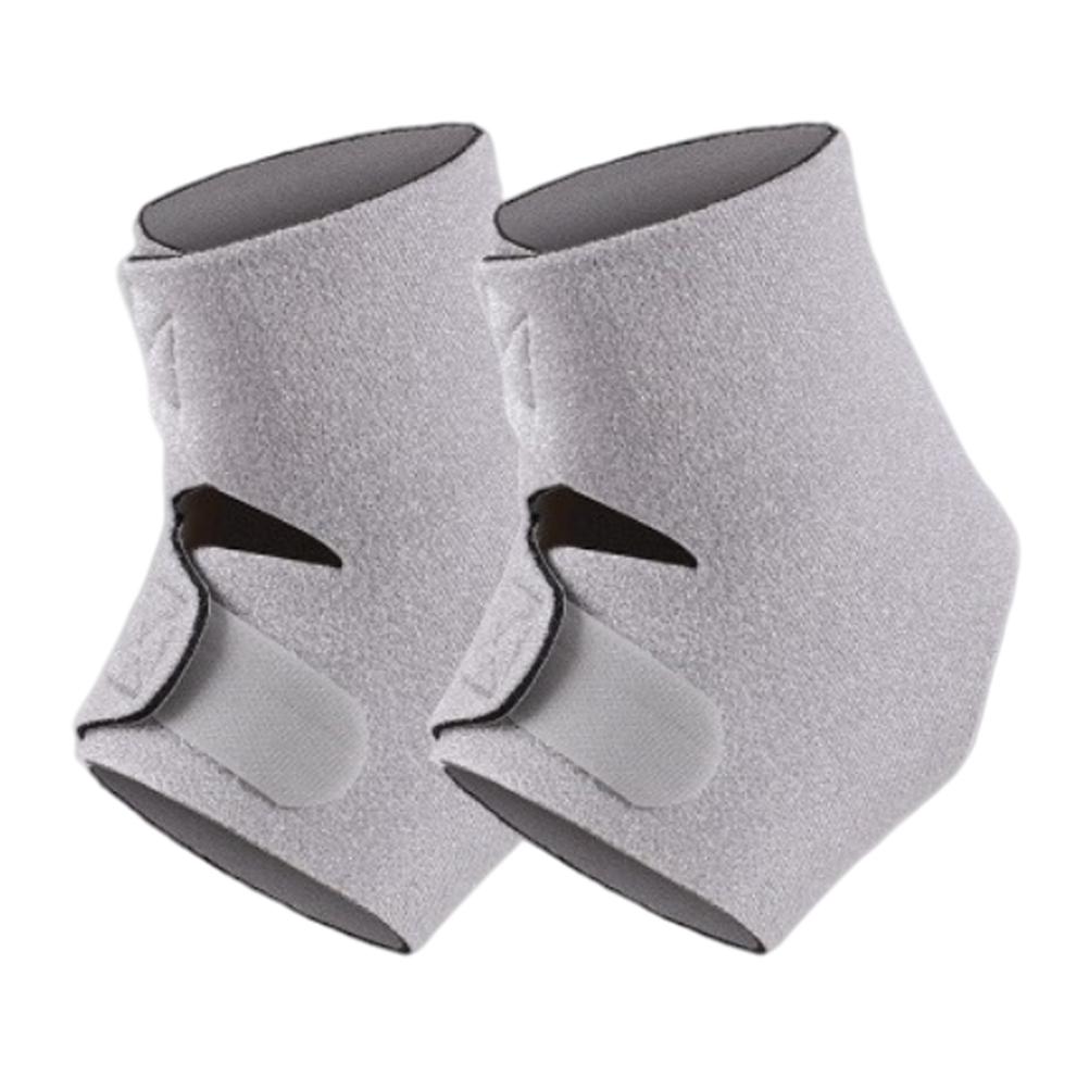 

2 Pcs Ankle Brace Adjustable Compression Ankle Brace Breathable Nylon Ankle Support for Men Women Sports Protection сірий