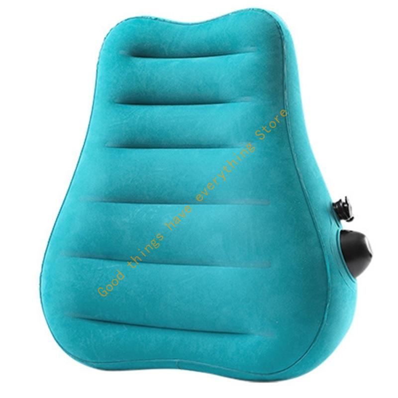 Adjustable Inflation Lumbar Pillow Travel Pillows For Long Journeys Office Use 55KF