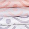 Nordic Shower Curtain Geometric Color Block Bath Curtains Bathroom For Bathtub Bathing Cover Extra Large Wide 12Pcs Hooks
