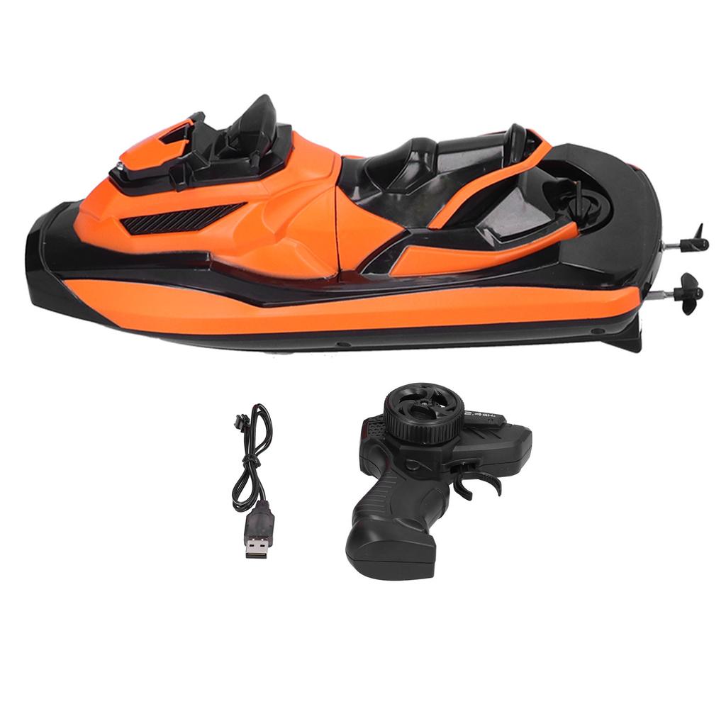 T16B 2.4G RC Motorboat Boat 147 RC Speedboat Toy Racing Boat for Kids Adults Pools Toy