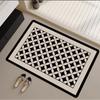 Modern Simple Bathroom Floor Mat Diatom Mud Toilet Quick Drying Door Mat Toilet Absorbent Non-slip Can Be Cut Foot Mat Suction