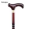 Red Wooden Single Joint Fashion Walking Stick Decorative Cospaly Cane Halloween Mace Crutch  Wand Crosier 92cm