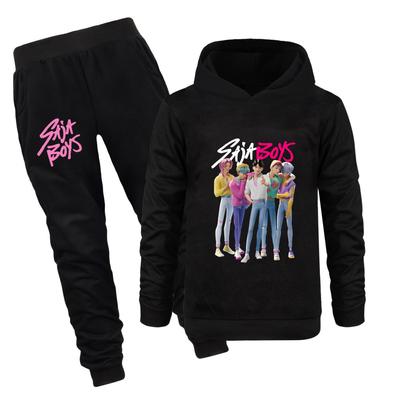 Kpop Hexenjagd Team Saja Jungen Kinder Hoodie Freizeitset Bequem Vielseitig Modische Oberbekleidung Niedlicher Stil Hoodie Set