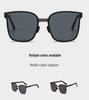 High-End Lightweight Folding Sunglasses with UV Protection for Men and Women - Perfect for Driving and Outdoor Activities