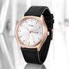 Minimalist Men's Watch Business Casual Men's And Women's Quartz Watch Fashionable And Versatile Calendar Quartz Watch