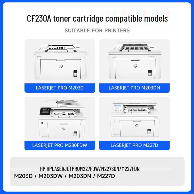 Compatible HP 30A CF230A Toner Cartridge