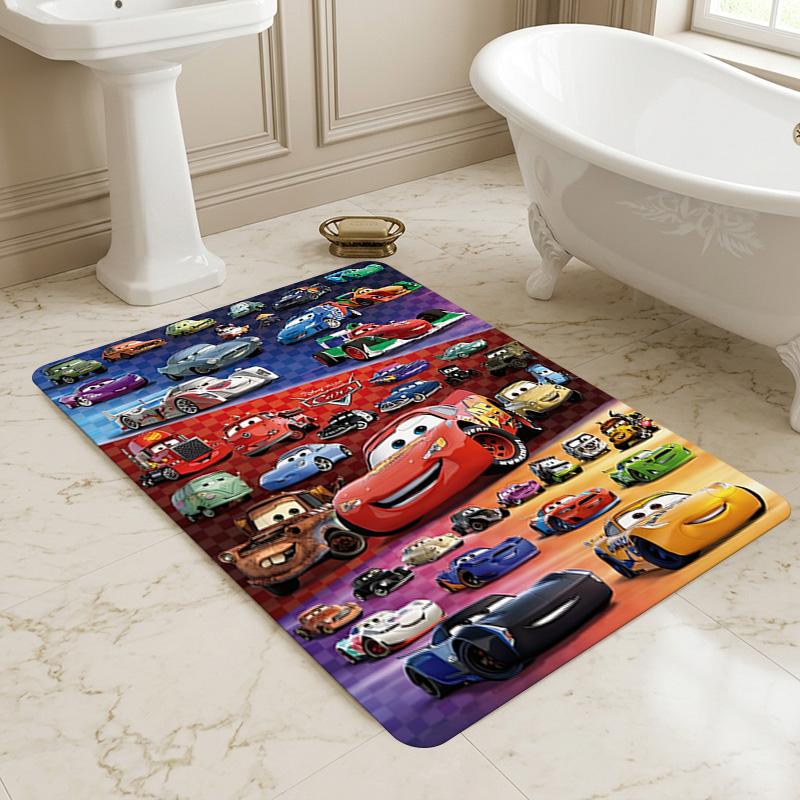 Cars Movie Living Room Nonslip Area Rug Soft Carpet For Bedroom Game Playroom Sofa Office Home Decor Doormat Christmas Gift C92669