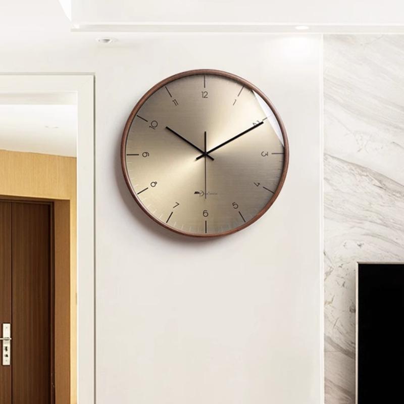 Simple Design Clock Wall Aesthetic High Quality Living Room Modern Interior Clock Wall Art Living Room Fashion Muebles Decor