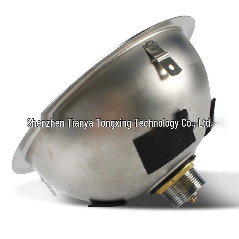 304 Stainless Steel Round Single Bowl Sink – Above/Under-Counter, Brushed Finish, Ideal for RVs and Small Spaces