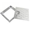 Stainless Steel Drain Cover with Frame Slip Resistant Design for 300mm