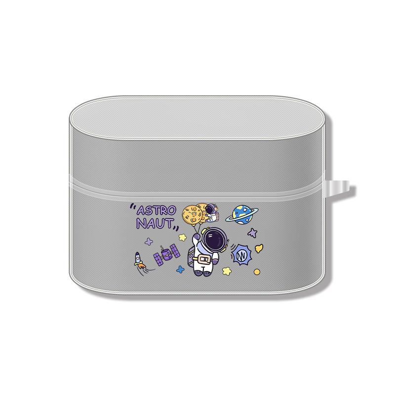 Sony WF-1000XM6 Earbuds Protective Case - Transparent, Cartoon Graphics, Soft Shell, Customizable Images