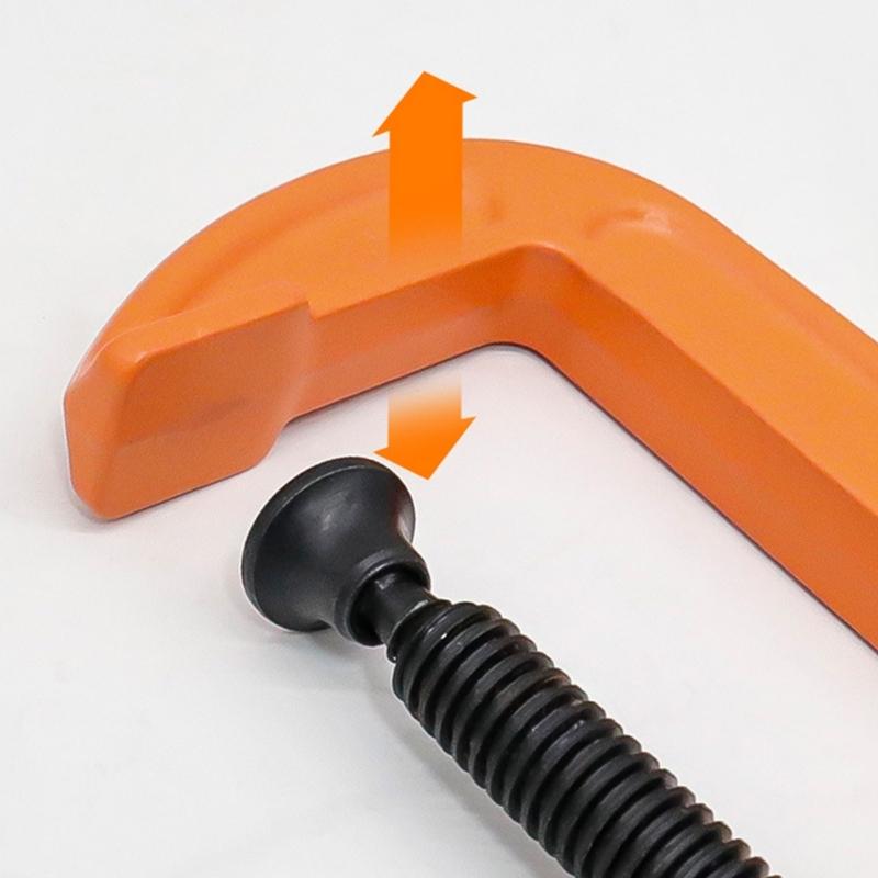 Adjustable 2 in G Clamp For Home Projects durablity Corrosion Construction