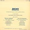 LP-Schallplatte FRITZ LEHMANN CHOR DER STAATLICHEN J S Bach Christ Lag In Todesbanden LAM28 ARCHIV Japan Klassik Gebraucht