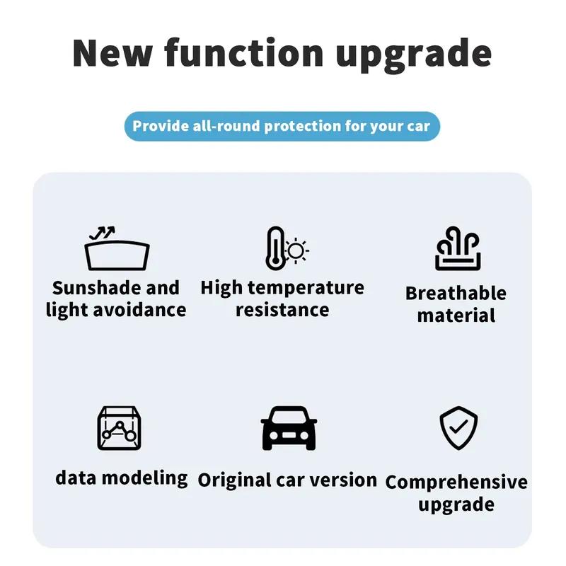 Fit for MG HS EHS 2024 2025 2026 PHEV   Fit Car Dashboard Cover Sunshade Mat Anti‑Slip Dash Protector Pad Accessories