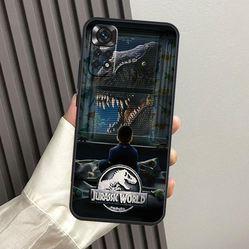 Jurassic Park Dinosaur World Case For Xiaomi Redmi Note 13 Pro 14 12 11 10 15 Pro Plus Redmi 14C 13C 15C 10C 12C 15 Funda