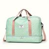 Luxurious Oversized Duffel Bag, Stylish & Durable, Dry Wet Separation & Handy Side Pockets for Travel Adventures & Gym Sessions