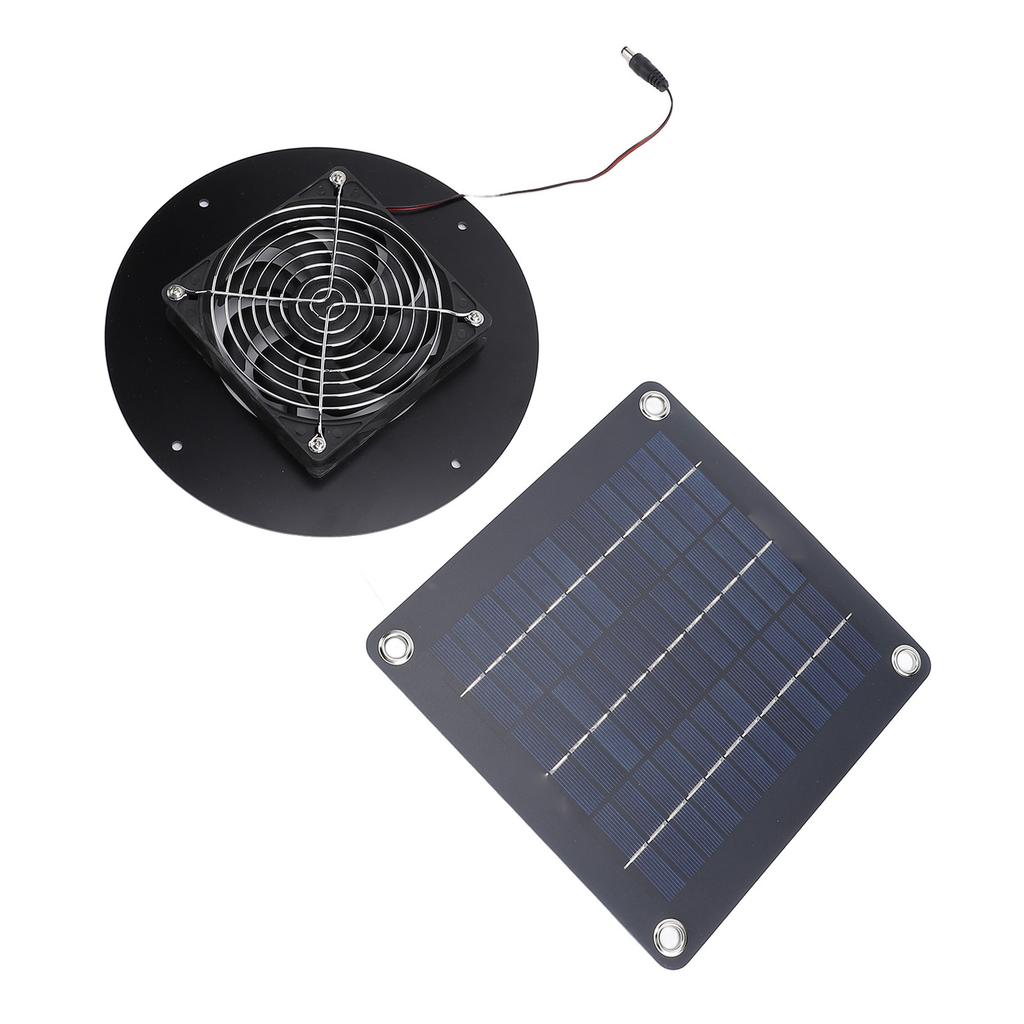 20W Solar Abluftventilator Vielseitig Hocheffizient Einkristall Solarbetrieben Lüfter für Wohnmobil Yacht