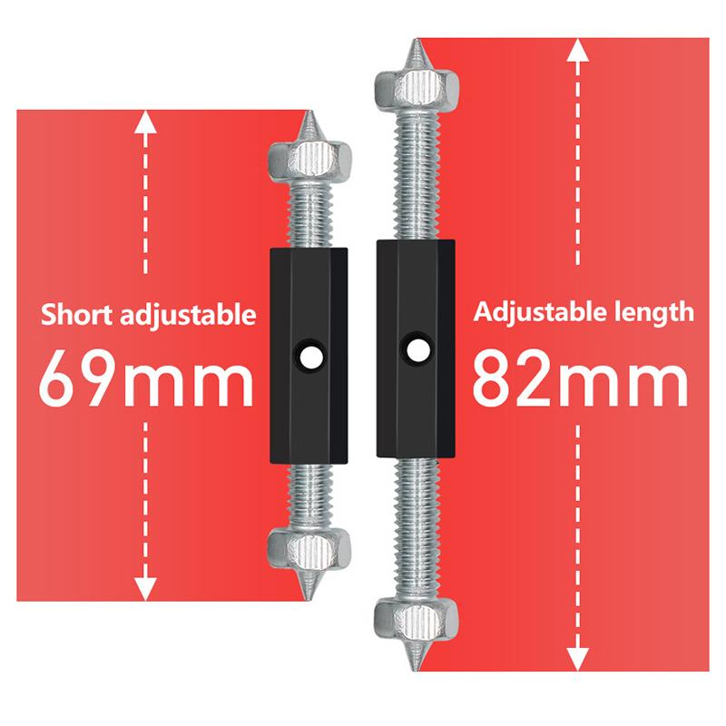 10Pcs Wall Switch Socket Cassette Repairer Adjustable Cassette Screws Support Rod With Wrench 86/118 Type Electrical Accessories