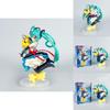 Hatsune Miku Pvc Figure With Jumping Horse Craft For Anime Fans