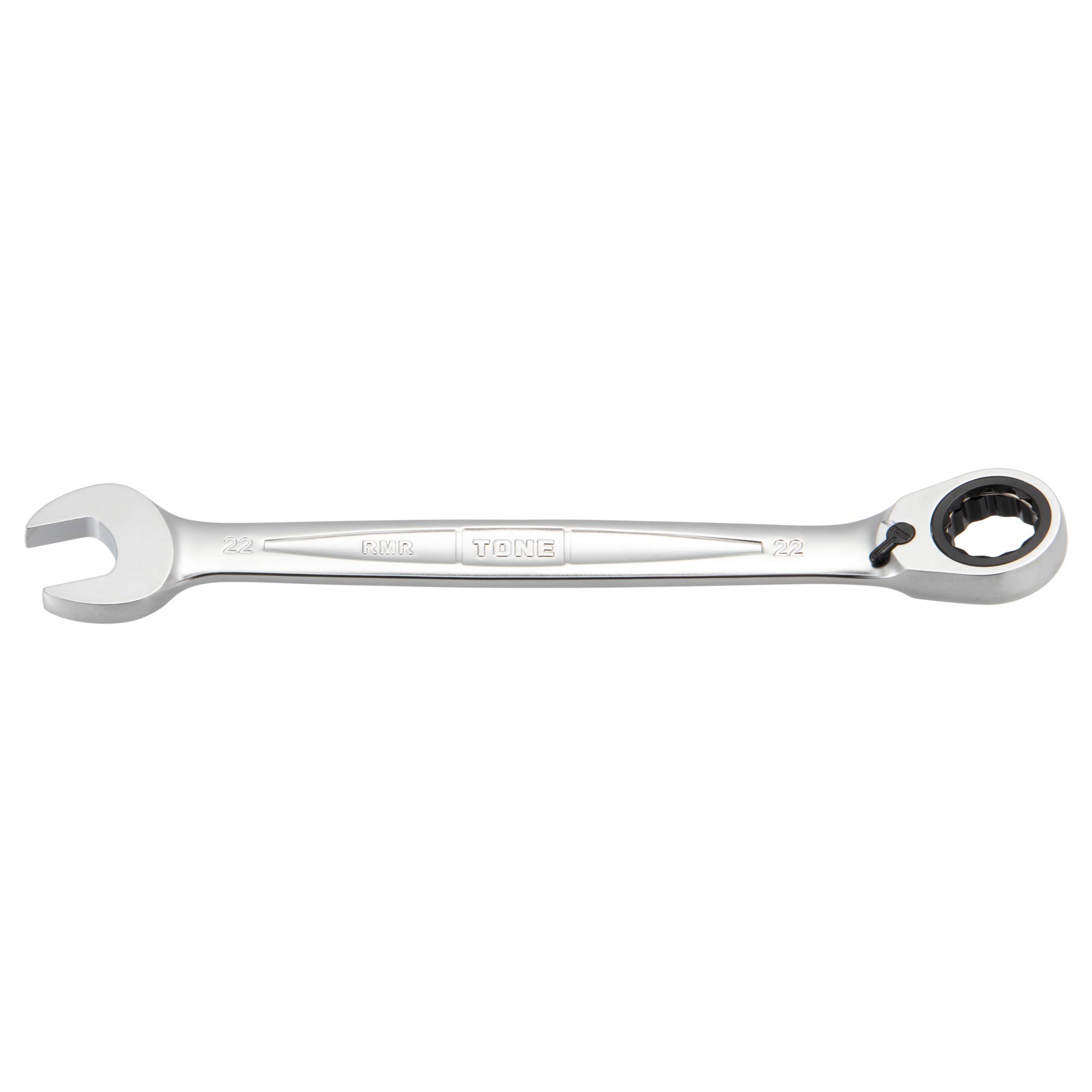 TONE Reversible Ratchet Combination 22mm Jaw Opening HPRMR-22 Wrench,