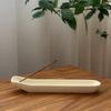 Elegant Ceramic Boat-Shaped Incense Holder for Coil Incense – High-End Sandalwood Plate with Large Hole for Enhanced Burning Experience