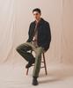Perstep Oxford Cotton Work Jacket Black Smot4684