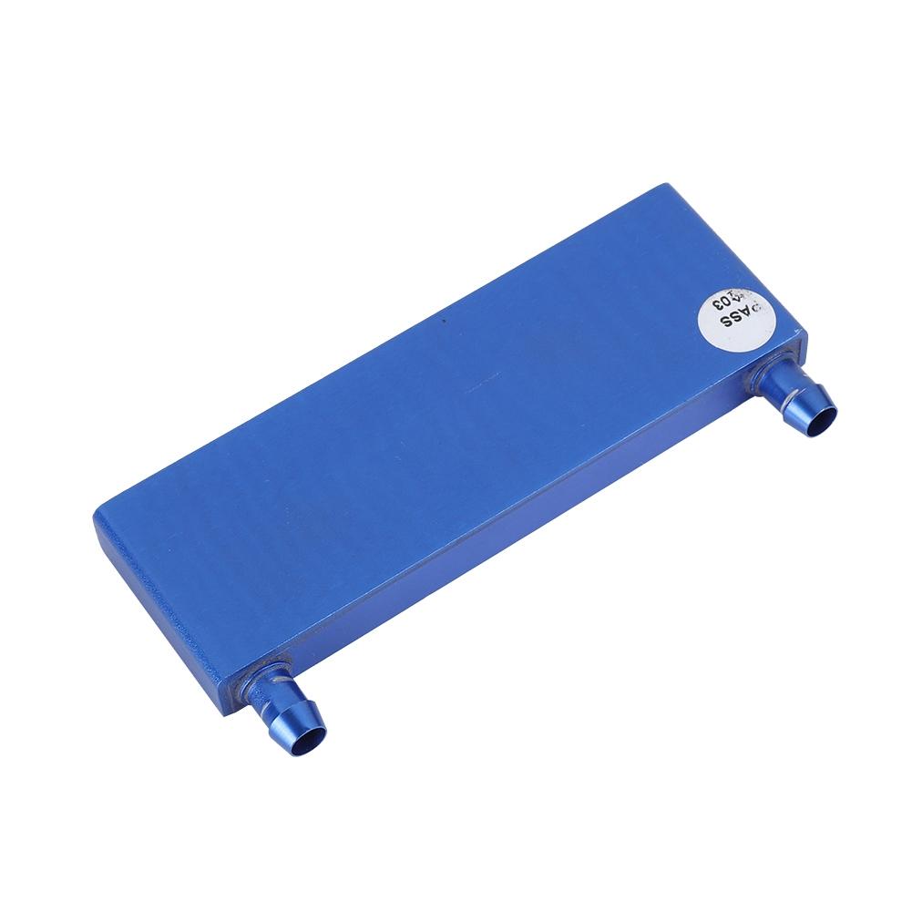 Aluminum Alloy Water Cooling Block for Computer CPU, Industrial Inverter Drive 40*120mm Blue