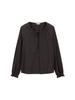 Polhaem Women'S Neck String Check Blouse_Phg3Wc2025