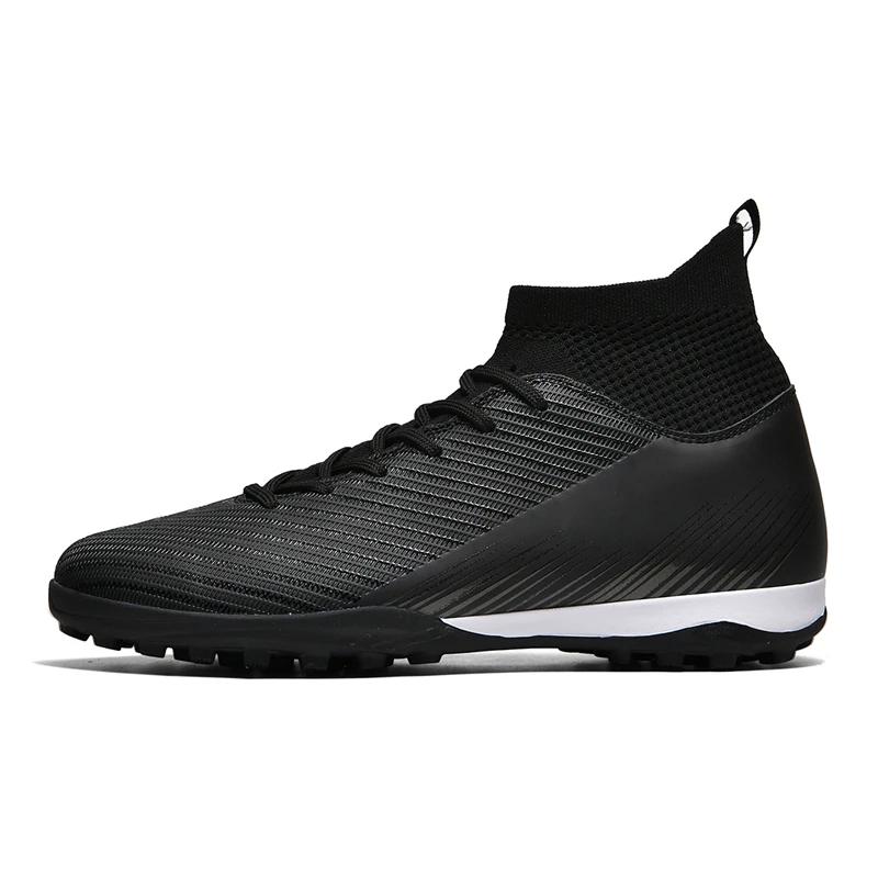 

Professional Football Boots Non Slip Society Field Sports Soccer Shoes for Men TF/FG Ultralight Training Match Football Cleats 46