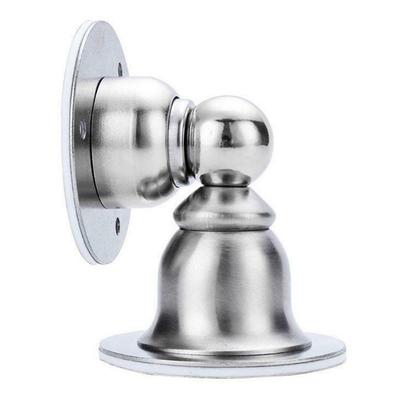 Floor Mounted Door Stopper Bedroom Bathroom Door Anti-collision Door Catch Stop Holder