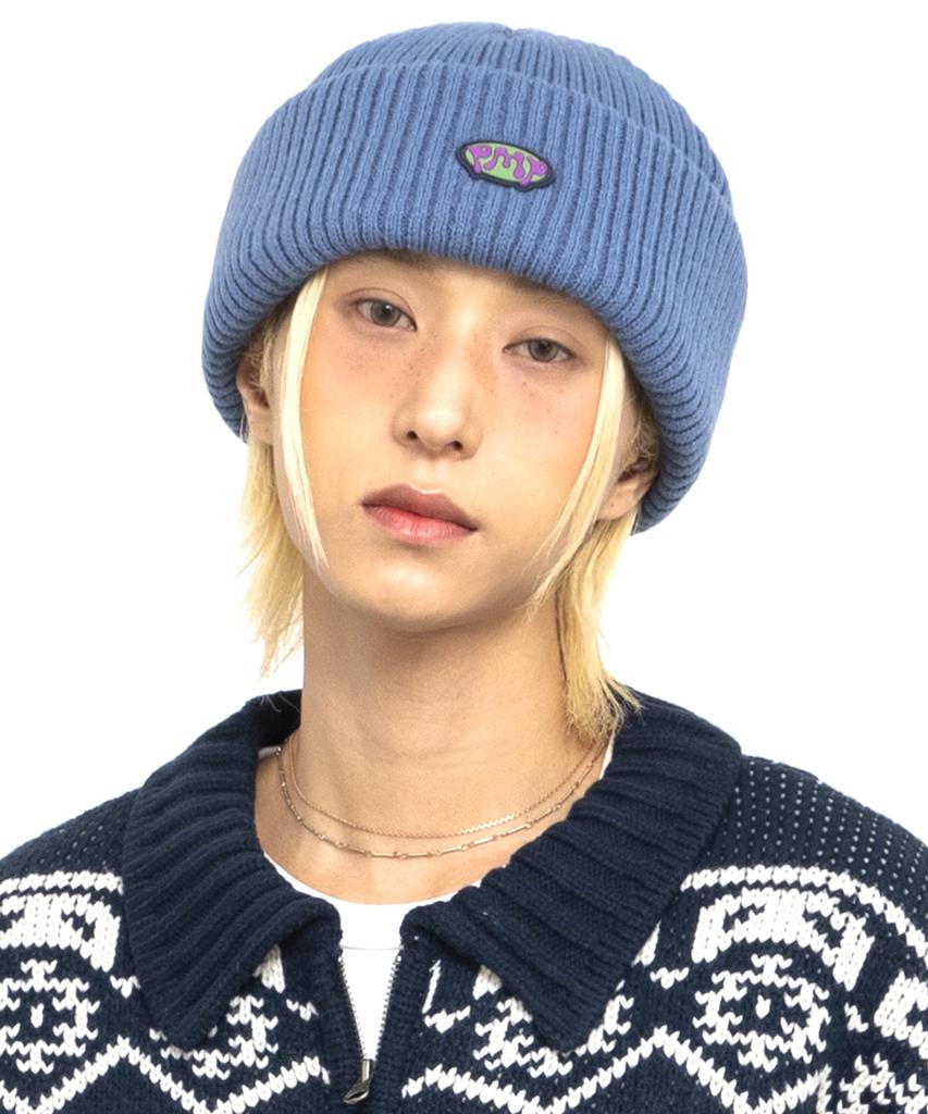 GLACK Gzc002 Pmp Logo Big Beanie (Blue)