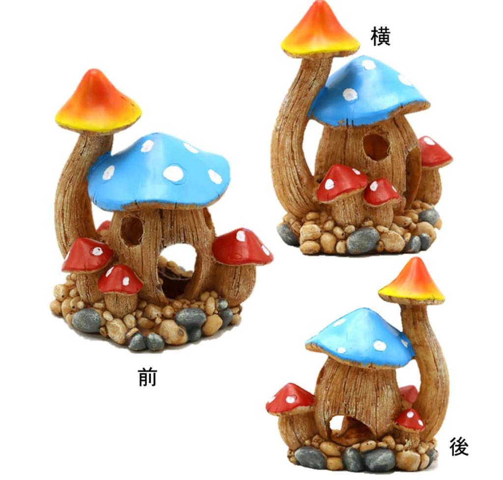 ST TS Aquarium Ornament, Pop-Up Cute Resin Cave Shrimp Hideout Mini Decorative House for Fish Tanks