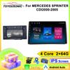TOYOUSONIC 2 Din Android 13 For MERCEDES SPRINTER CDI 2000-2005 Car Radio Multimedia Video Player GPS Navigation Stereo Carplay Head Unit DSP