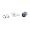 PVC Afvoeradapter Dubbele Verbinding Y 1/4-Inch Vaatwasser Wasmachine Afvoeradapter Voor Inlaat 18-24 Mm & Uitlaat 40 Mm