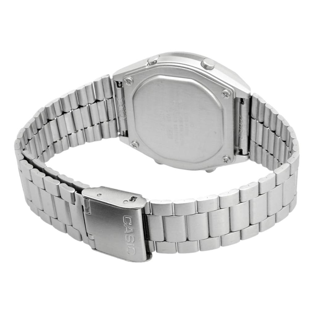 Casio Digital Vintage Overseas Model Watch, Series, B640WD-1AV, Unisex, Silver, [Used]