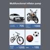 Electrical Air Pump Mini Car Air Compressor with LED Lamp Power Bank Function Wireless Tire Inflatable Pump Inflator