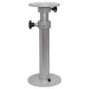 Ac29-Adjustable Table Pedestal Removable Lifting Table Leg Aluminum Alloy Table Base For RV Boat Yacht Silver White