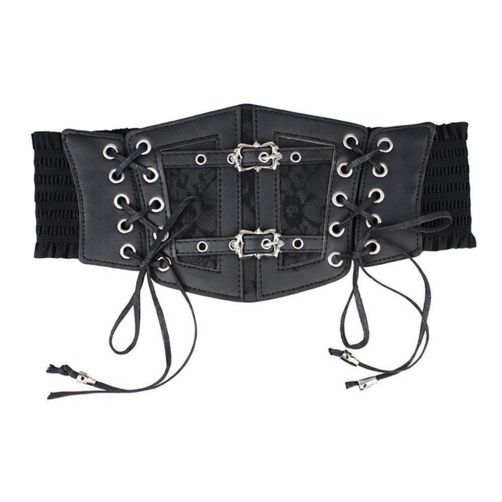 Wide Waistband Strap Lace Waist Cover Fashion Waist Bands for Women