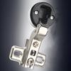 2pcs Hinge W/ Cover Accessories For Glass Cabinet Wardrobe Door Furniture For Glass Cabinets Furniture Wardrobes